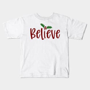 Believe Kids T-Shirt